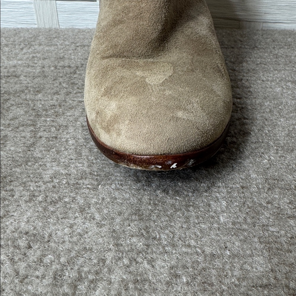 Sam Edelman Petty Ankle Boots Size 8.5 Suede‎ Leather Booties Everyday Wear - Picture 8 of 11